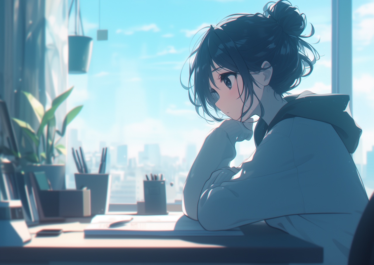 上の空 - AI