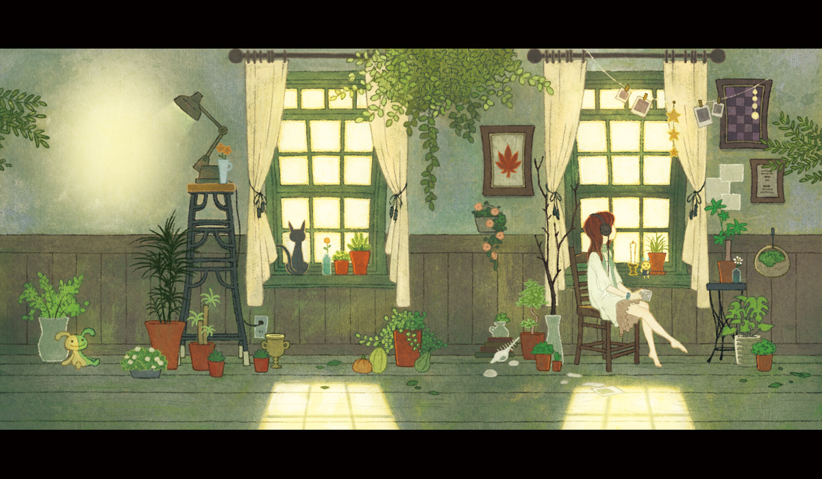 せばすちゃ - 座って聴く東方文化帳　CDジャケットイラスト