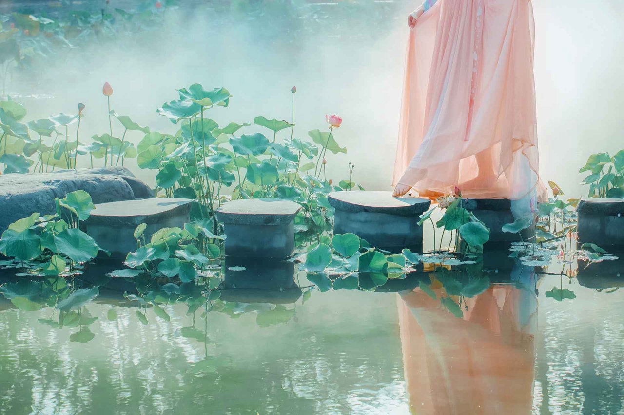 莲花摄影 - 小欣欣