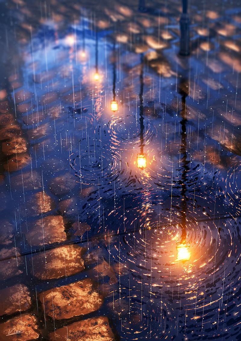vinci_v柒 - 雨の道